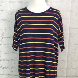 NWT Lularoe Irma Short Sleeve Top Blouse Shirt